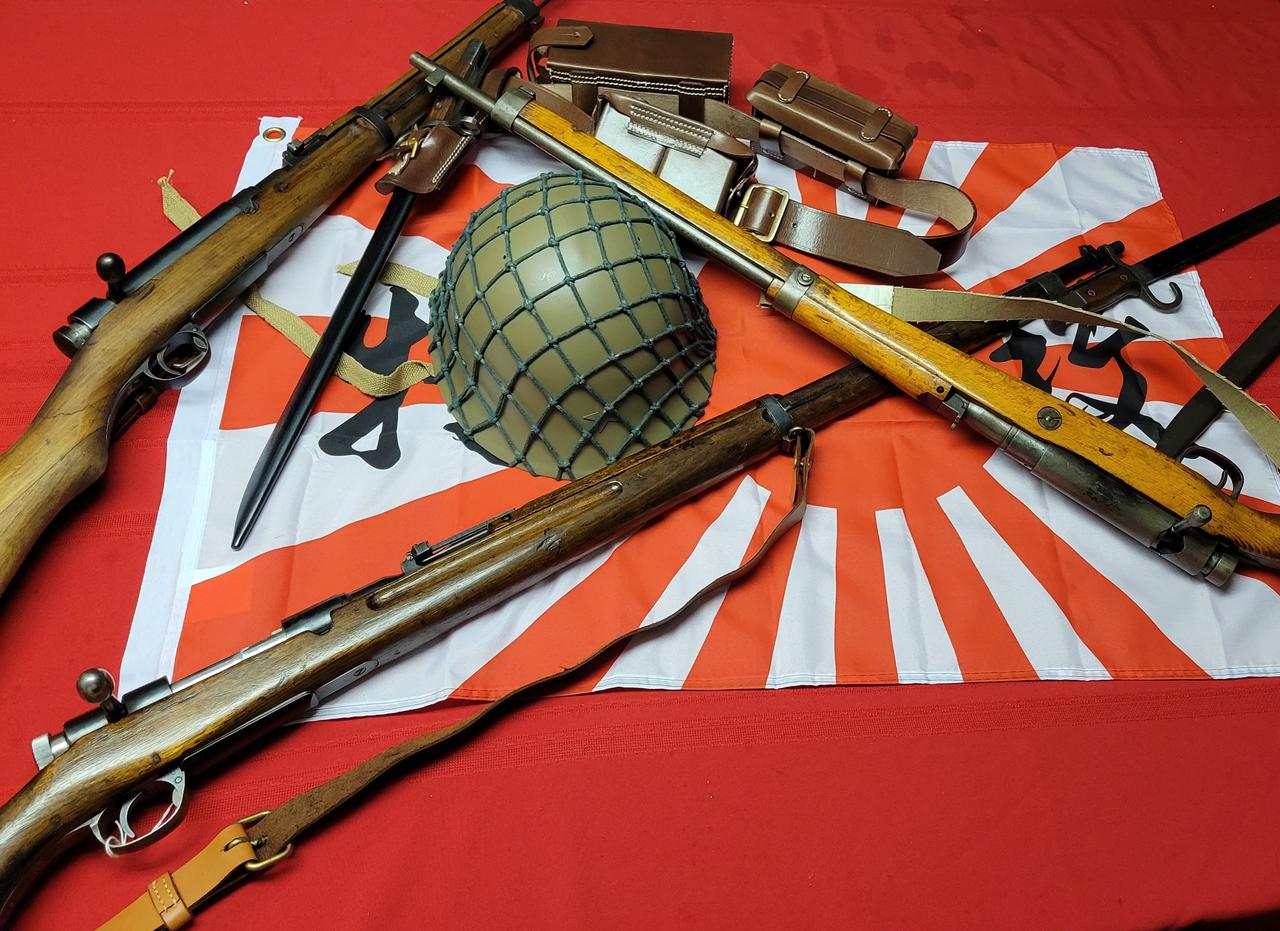 Japanese weapons and gear.