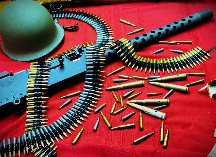 The M1919 and M37 were made in many calibers