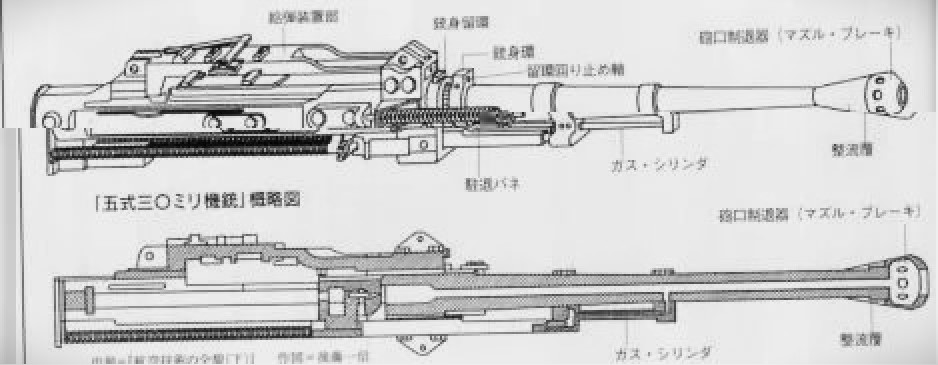 Japanese aircraft guns